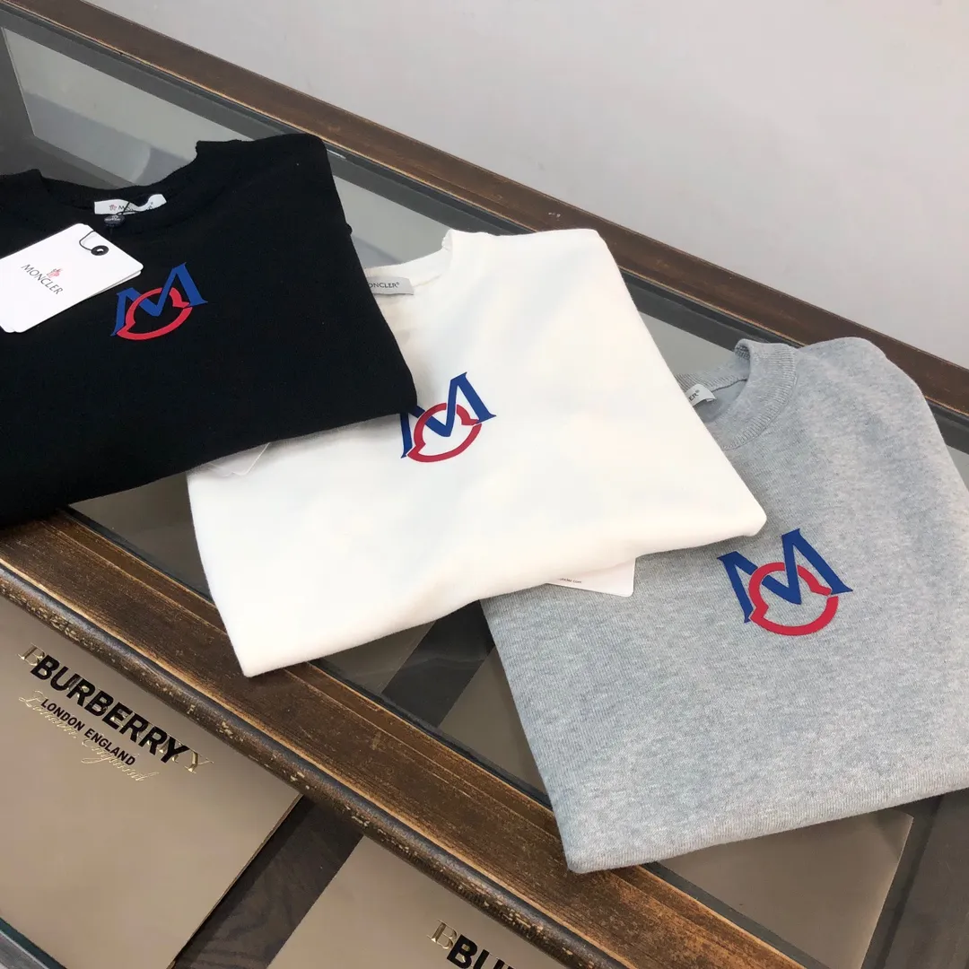 P115，MON*CLER 💥 New Arrival ～ Classic 。 ， ， ， ， ， 。 ， logo ， Versatile Hot Sale⚠️⚠️✨✨ ！ ！ ：Black White Gray Size：M L XL XXL 3x L